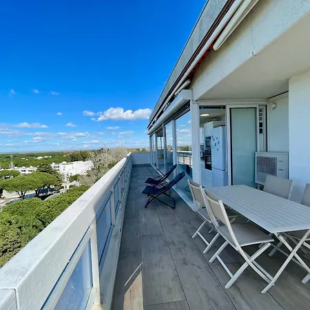 Pgh N30 - Centre-ville, Roof-top & Parking Prive Apartmán La Grande Motte